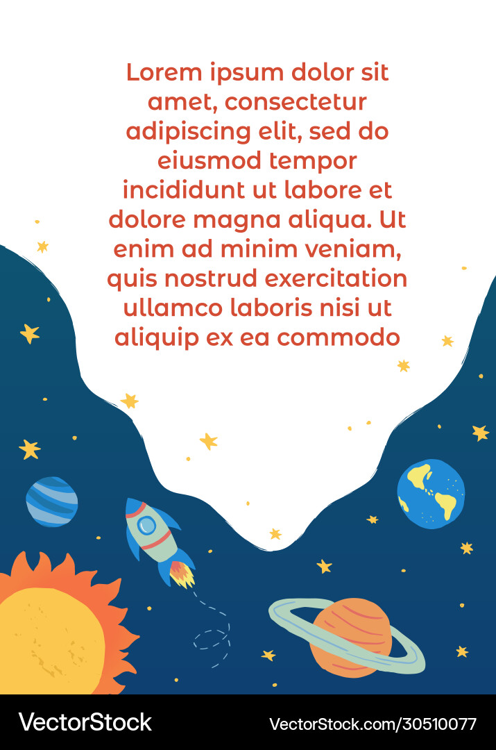 Frame with place for your text vertical Frame with place for your text vertical vector image