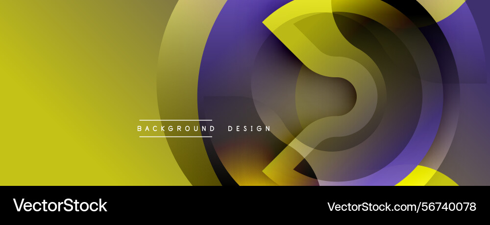 Abstract geometric shapes overlap creating Abstract geometric shapes overlap creating vector image