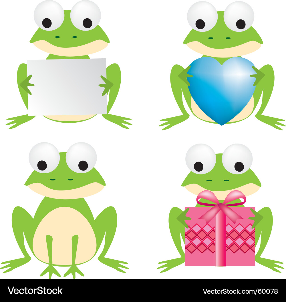 Frog Royalty Free Vector Image - VectorStock