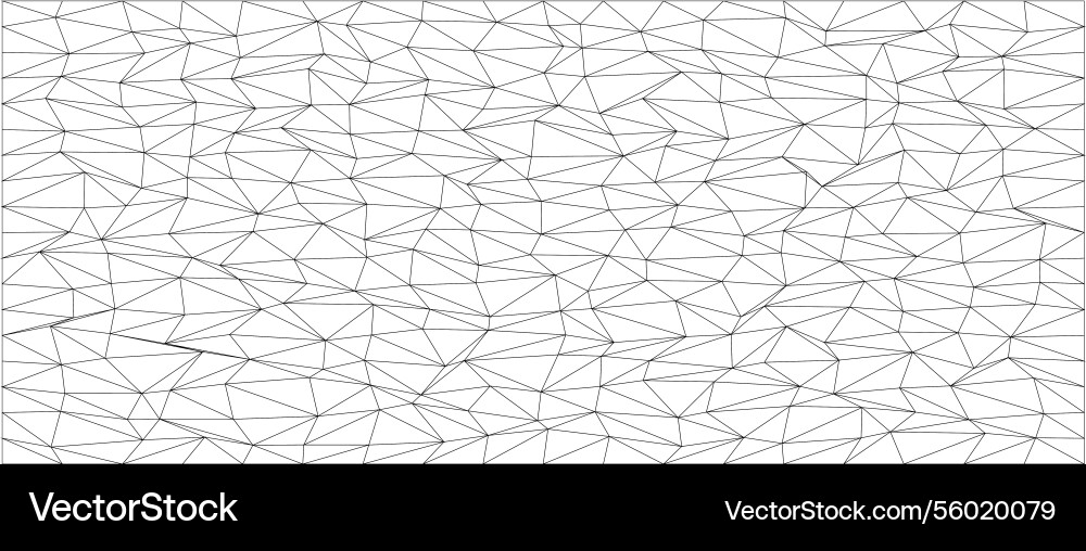 Abstract geometric pattern with irregular Vector Image