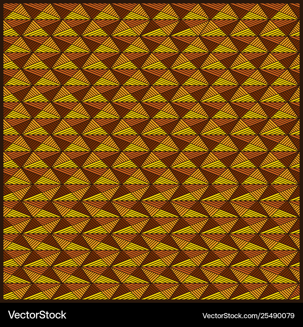 Abstract seamless geometric pattern design vector image