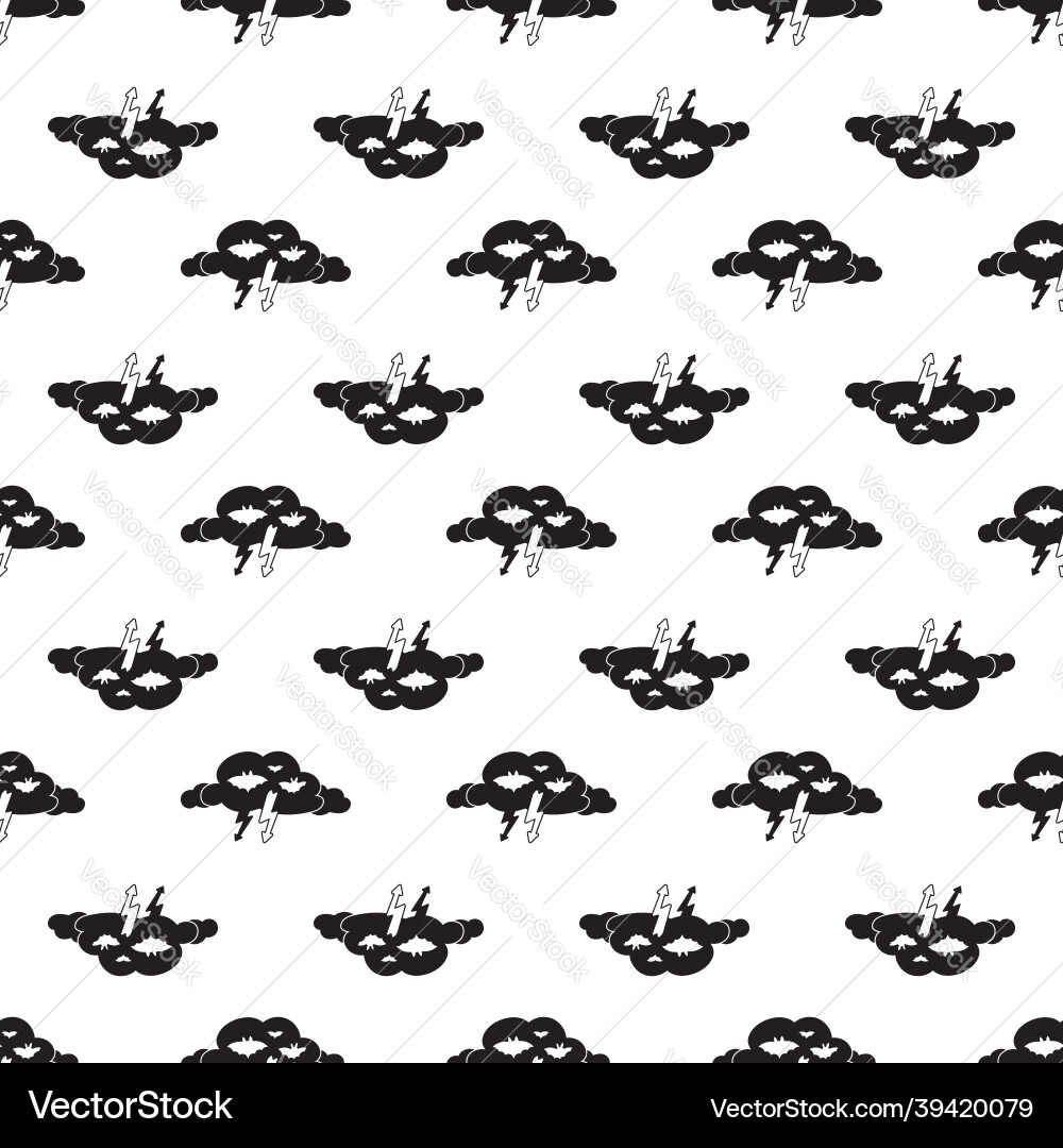 Light clouds pattern seamless Light clouds pattern seamless vector image