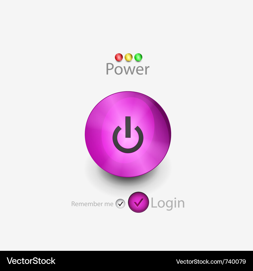 Modern Power Technology Background Vector Image