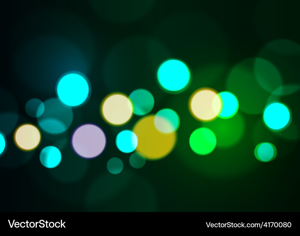 Abstract bokeh light background vector image