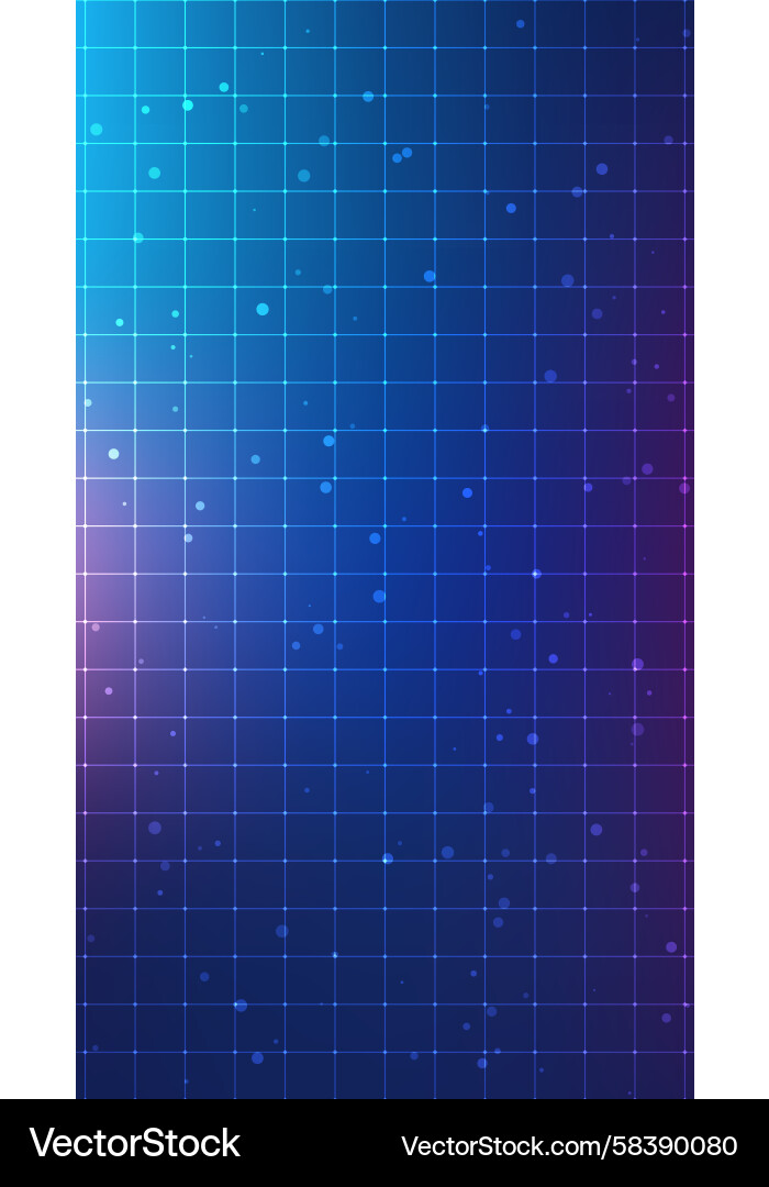 Abstract Digital Network Background Vector Image