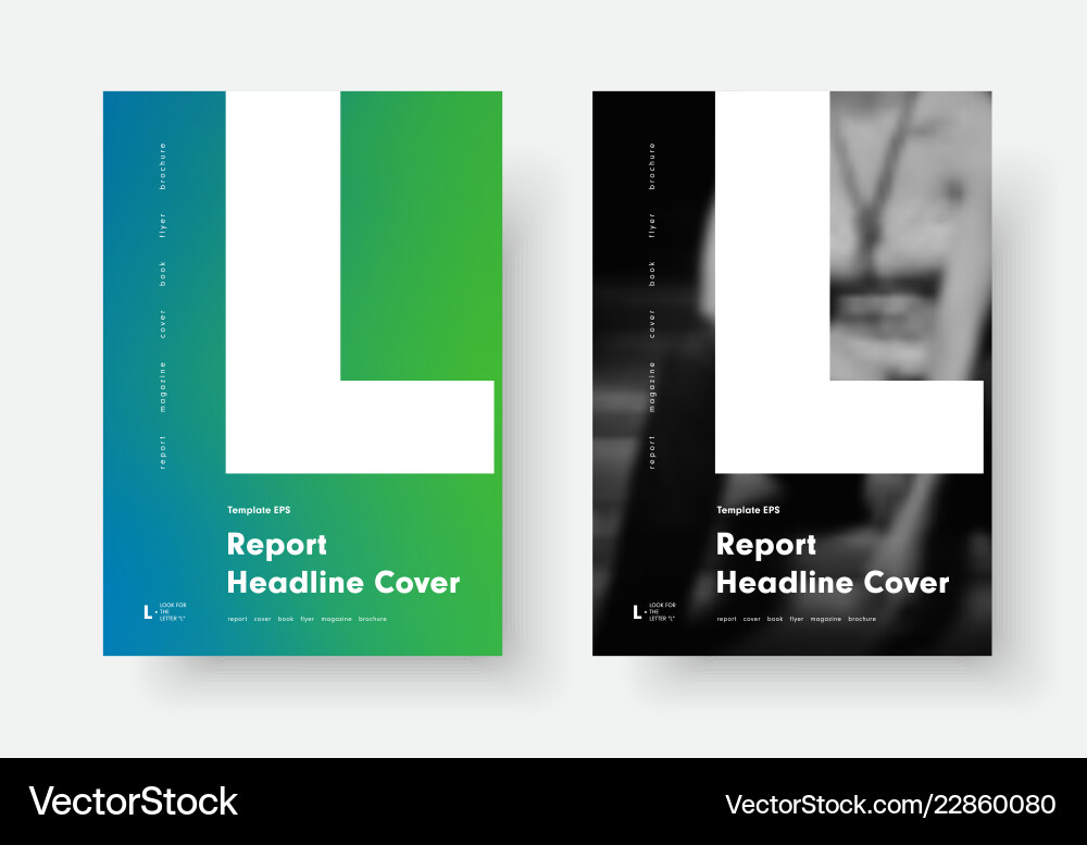 Design of a black and white poster in modern Design of a black and white poster in modern vector image