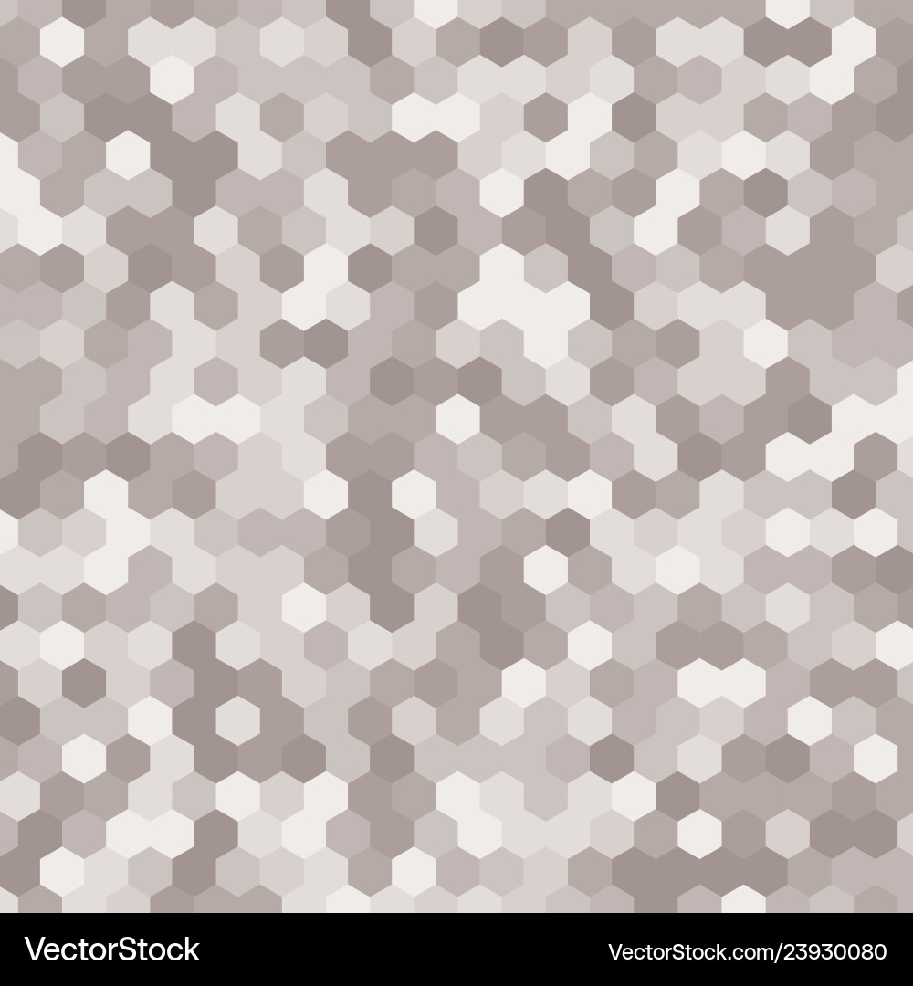 Grey random a hexagon mosaic tiles background Grey random a hexagon mosaic tiles background vector image
