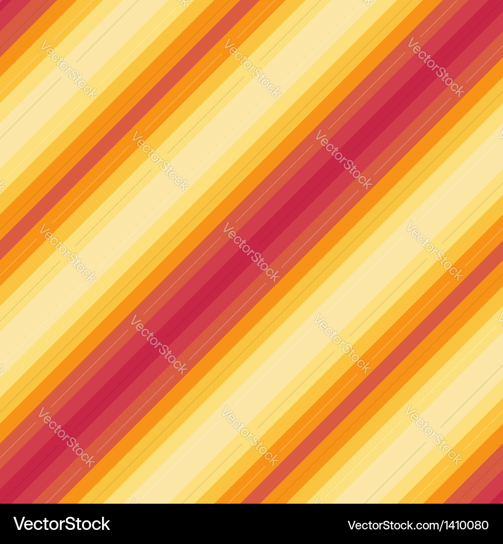 Red and Orange Diagonal Stripe Pattern Vector Image