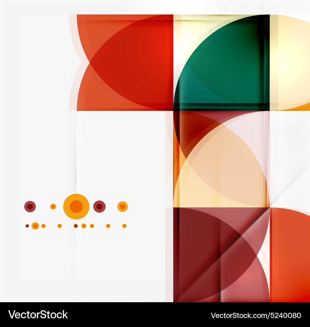Semicircle triangle pattern Vector Image