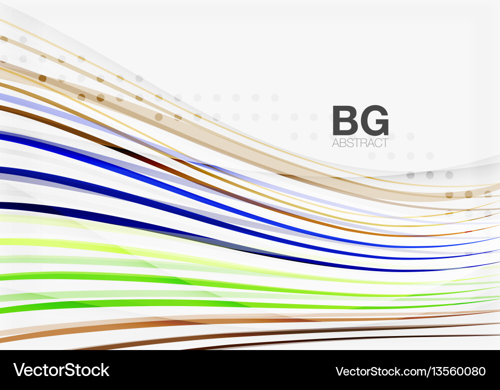 Thin lines wave abstract background Thin lines wave abstract background vector image