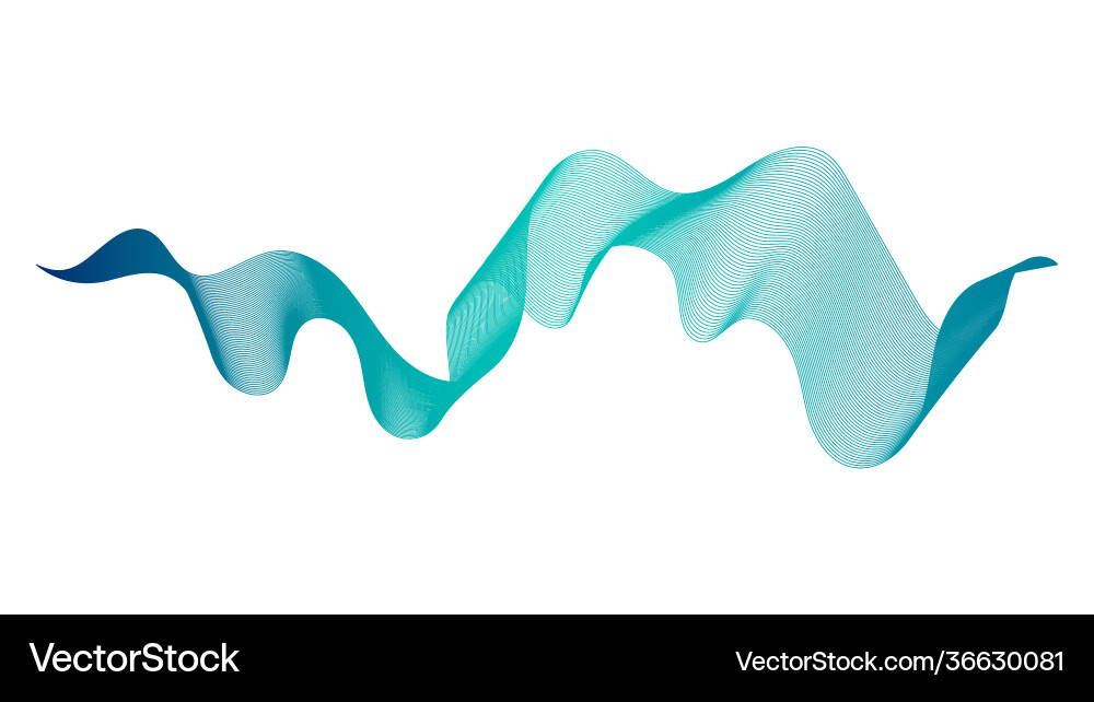 Abstract backdrop with colorful wave gradient Abstract backdrop with colorful wave gradient vector image