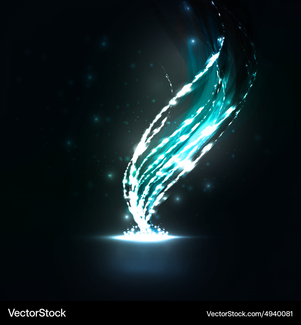 Abstract creative dynamic element Vector Image