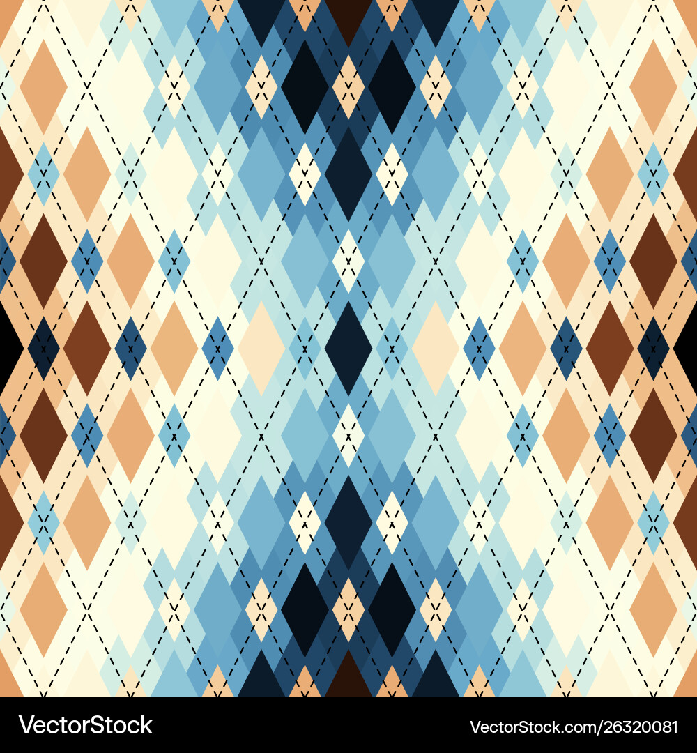Argyle seamless pattern background Argyle seamless pattern background Vector Image