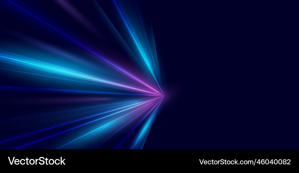 Abstract background of light lines moving Abstract background of light lines moving Vector Image
