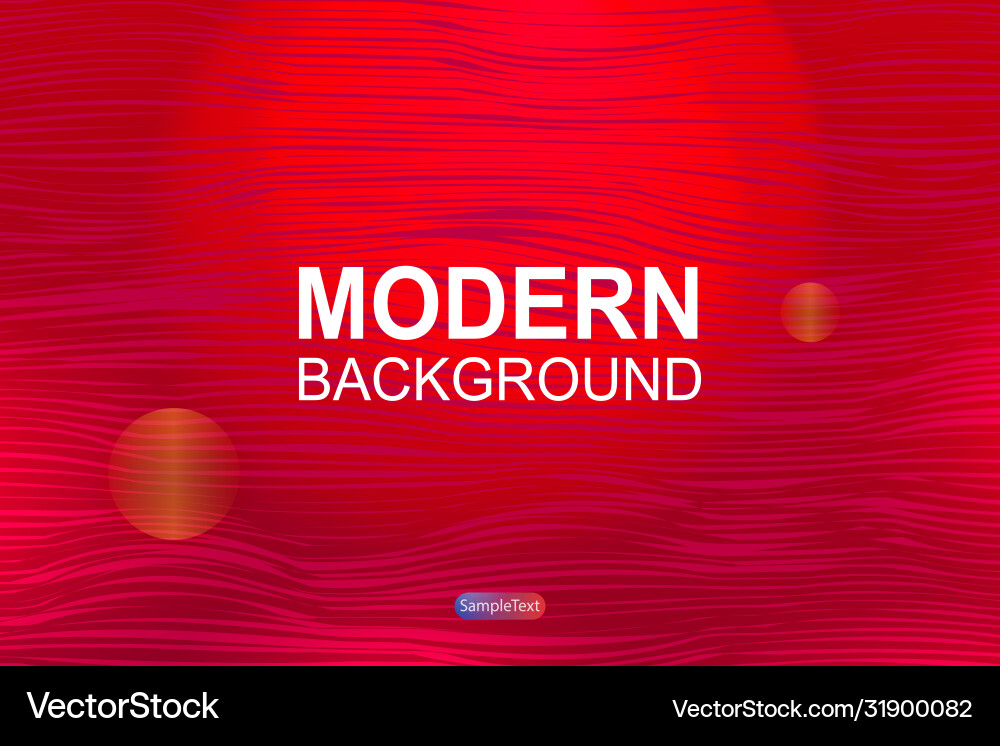 Abstract red background with gradient subtle wavy vector image
