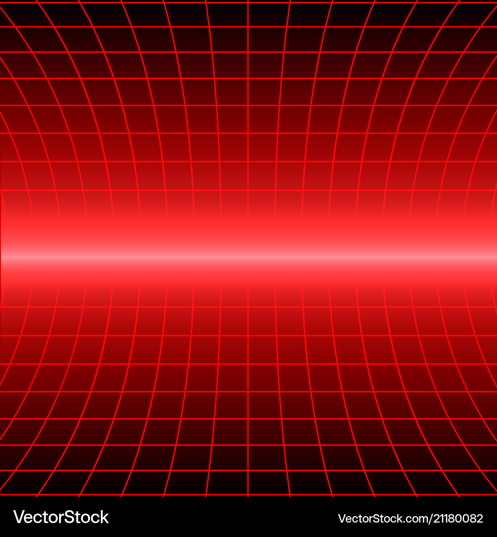 Retro Grid Background vector image
