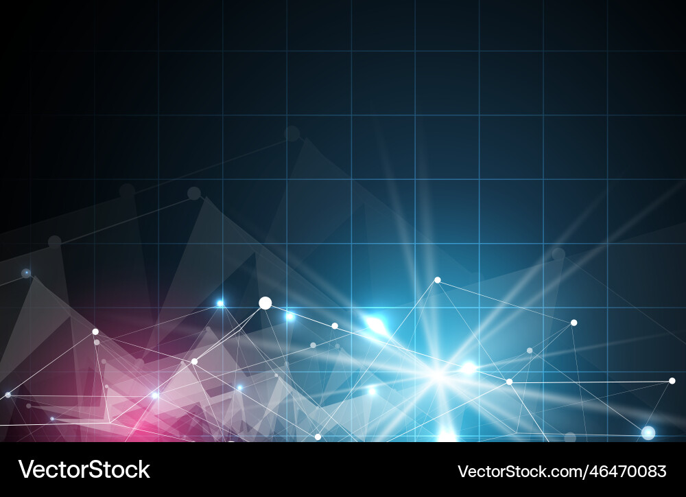 Abstract futuristic fade computer technology Abstract futuristic fade computer technology vector image