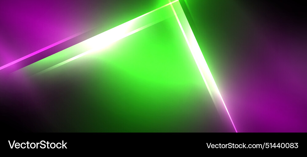 Neon dynamic diagonal light rays background Neon dynamic diagonal light rays background Vector Image
