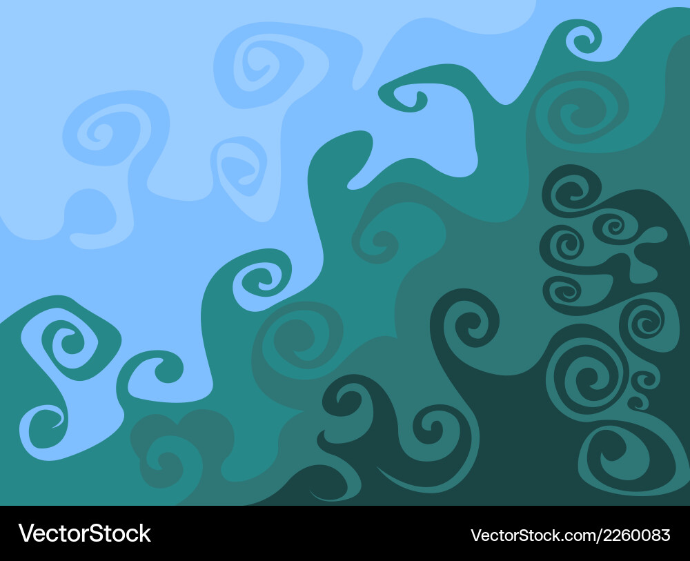 Wave pattern abstract background vector image
