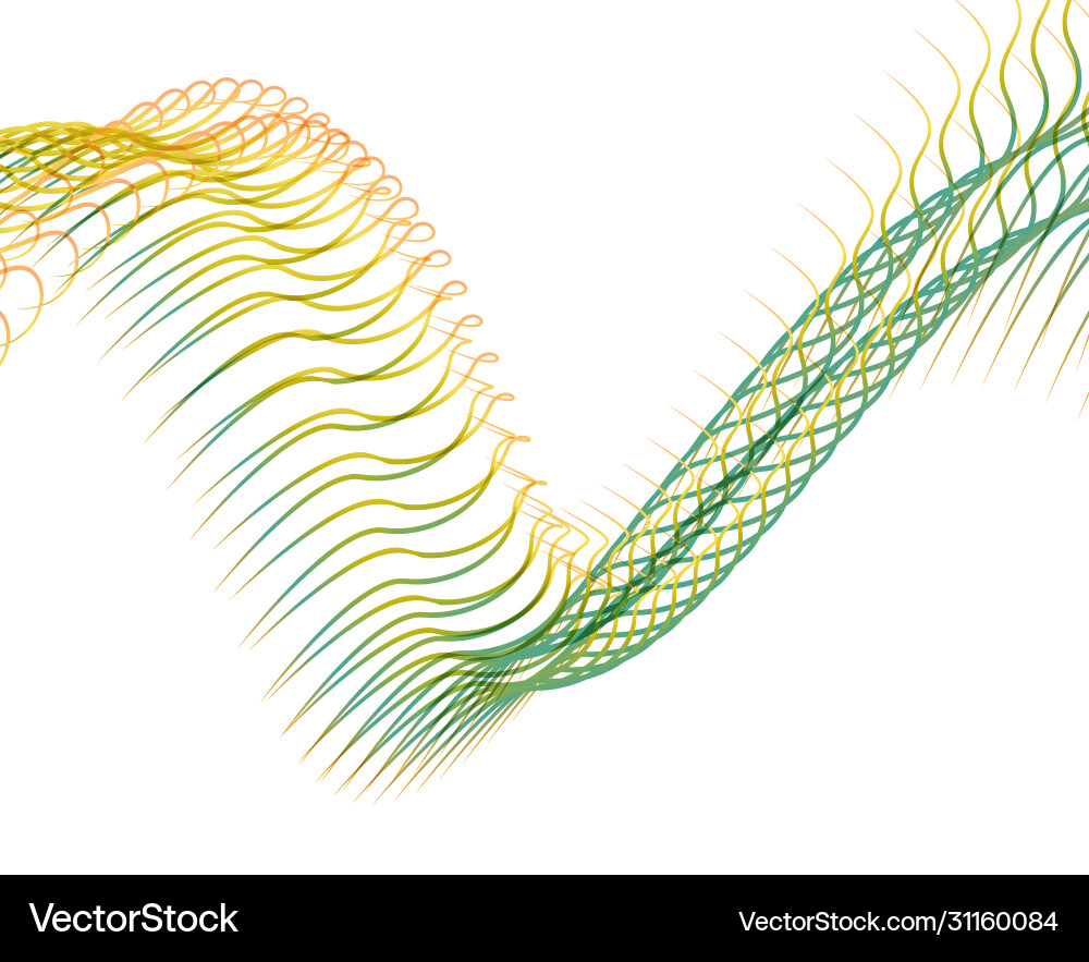 Abstract background blend wave line design Abstract background blend wave line design vector image