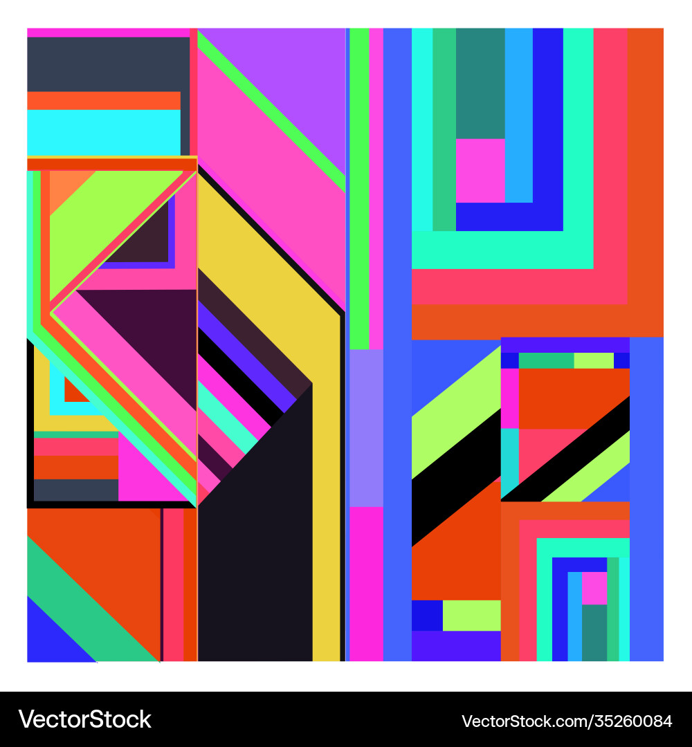 Colorful geometric and curve background pattern Colorful geometric and curve background pattern Vector Image
