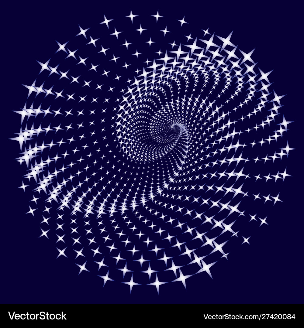 Dotted halftone spiral color pattern or texture Dotted halftone spiral color pattern or texture vector image