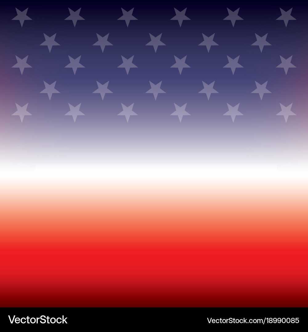 American flag stars color blur background – Royalty-Free Vector |  VectorStock, image size:1000x1080