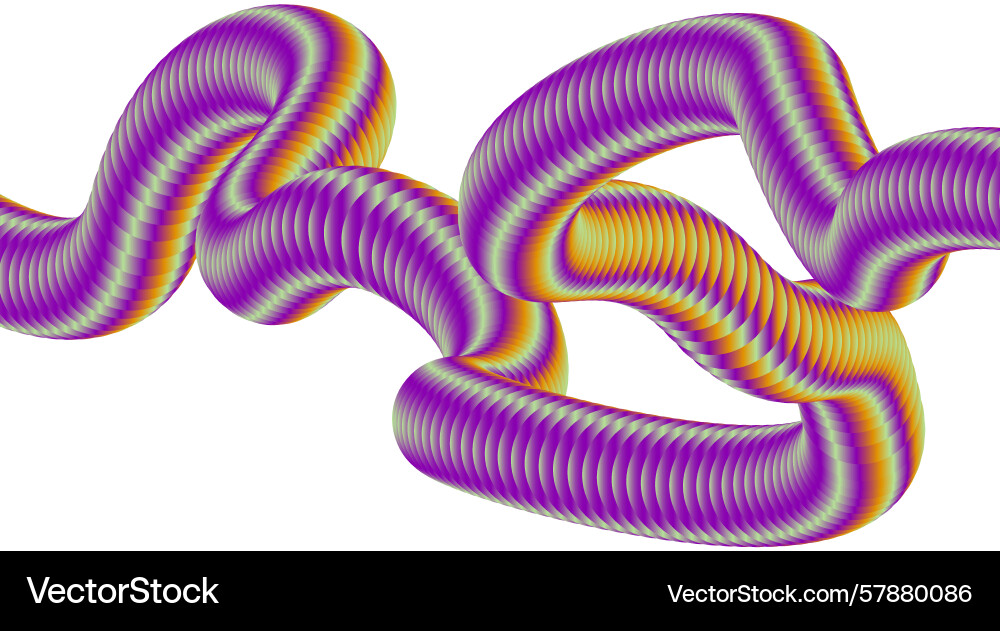 3d blend fluid abstract design gradient multicolor Vector Image
