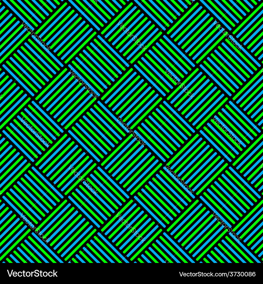 Abstract geometric seamless pattern colorful lines vector image
