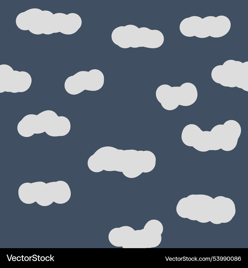 Cloudy sky background pattern for projects Cloudy sky background pattern for projects vector image