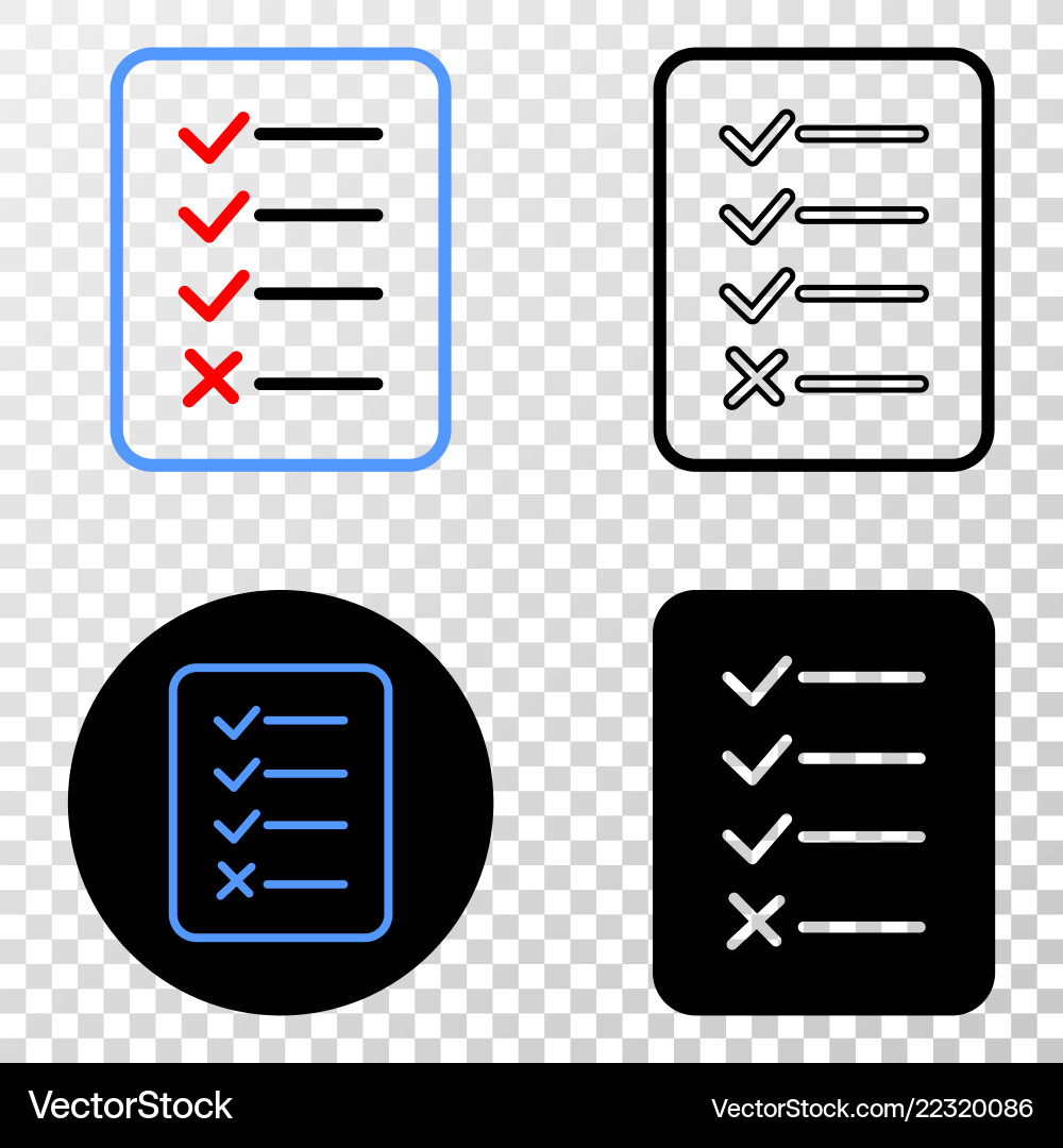 Task list page eps icon with contour Task list page eps icon with contour vector image