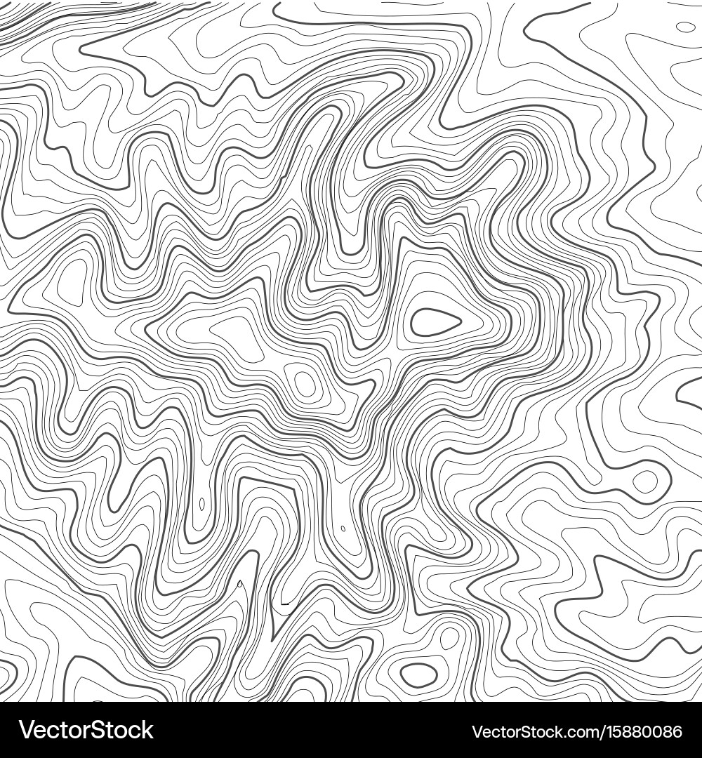 Topographic map background with space for copy vector image