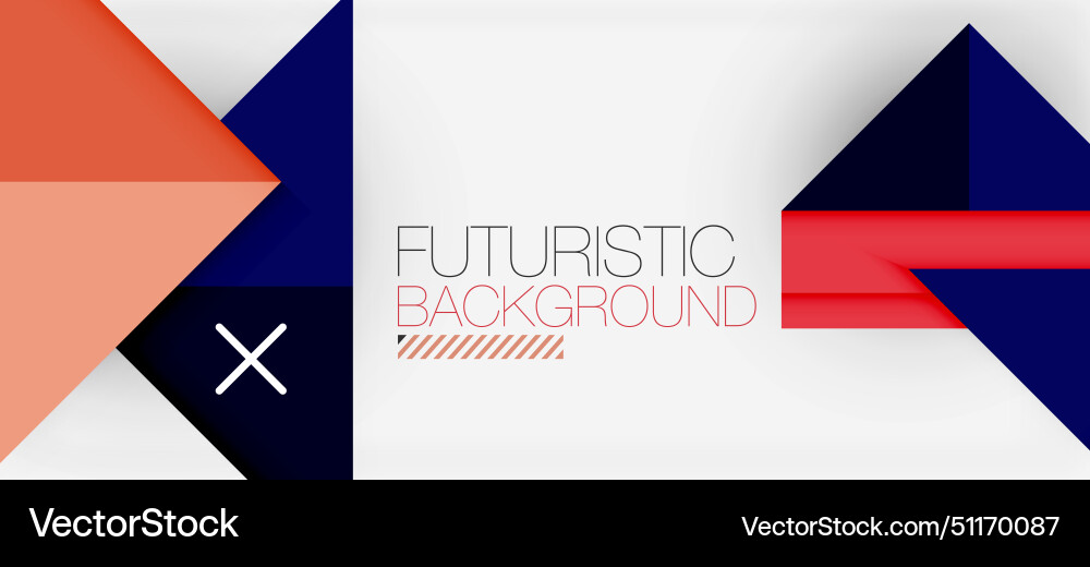 A futuristic background with triangles and arrows A futuristic background with triangles and arrows Vector Image