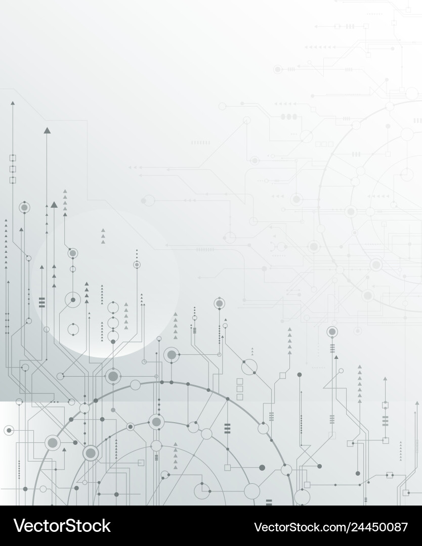 Abstract Circuit Board Tech Background vector image