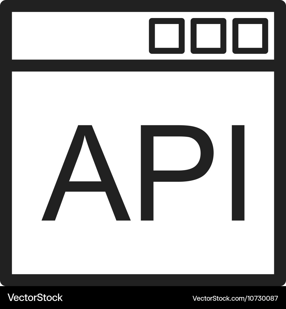 Api vector image