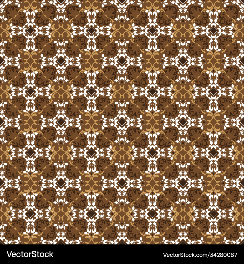Unique pattern on javanese batik Unique pattern on javanese batik vector image