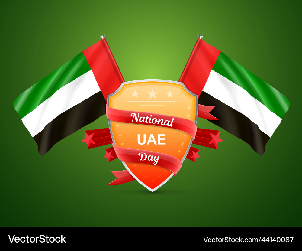 United arab emirates national day holiday United arab emirates national day holiday vector image