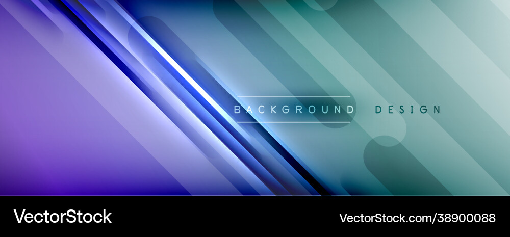 Abstract background shadow lines on bright shiny Vector Image
