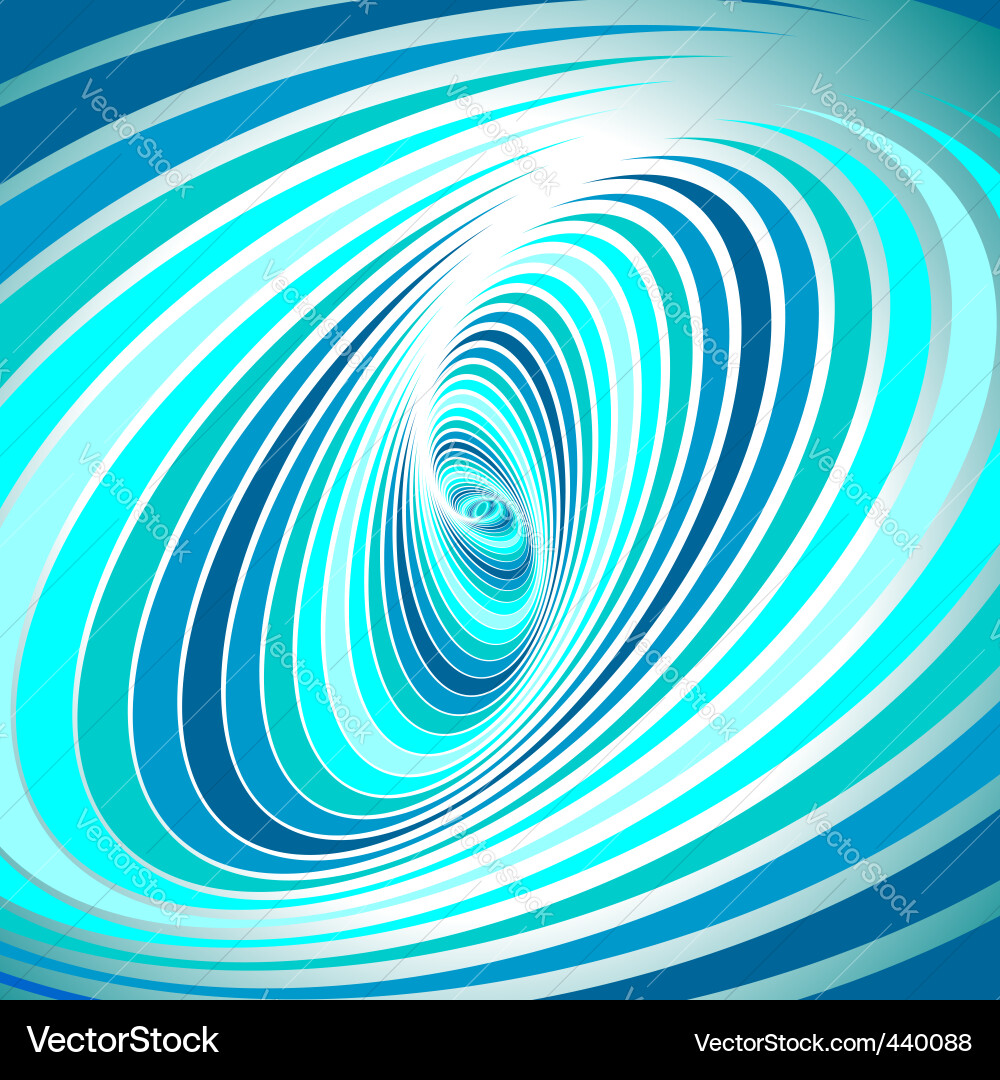 Dynamic Spiral Motion Vector Image
