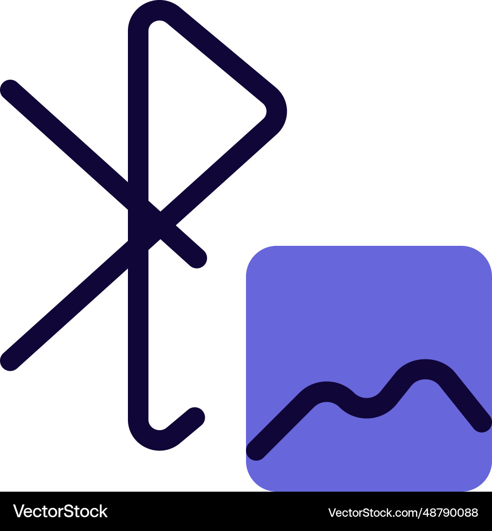 Easy way to sharing images with bluetooth vector image