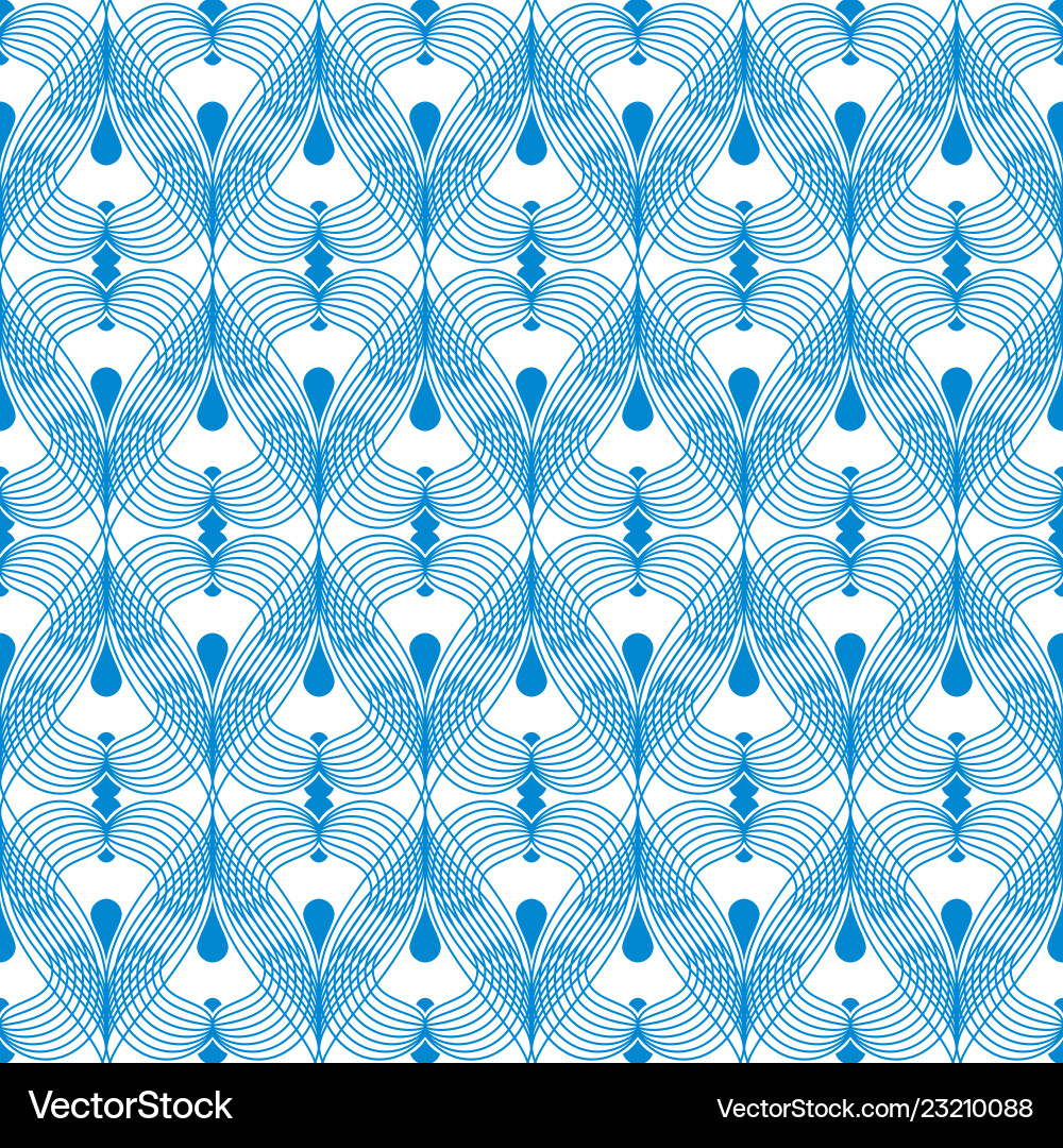 Geometric abstract seamless pattern linear motif Geometric abstract seamless pattern linear motif vector image