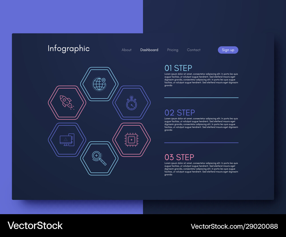 Grafik Infografiken mit sechs Optionen Vorlage Grafik Infografiken mit sechs Optionen Vorlage vektorbild