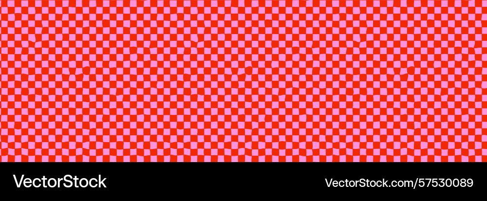 Distorted checker pattern seamless background Distorted checker pattern seamless background vector image