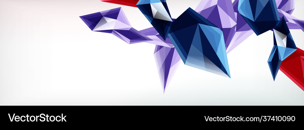 3d triangles and pyramids abstract 3d triangles and pyramids abstract Vector Image