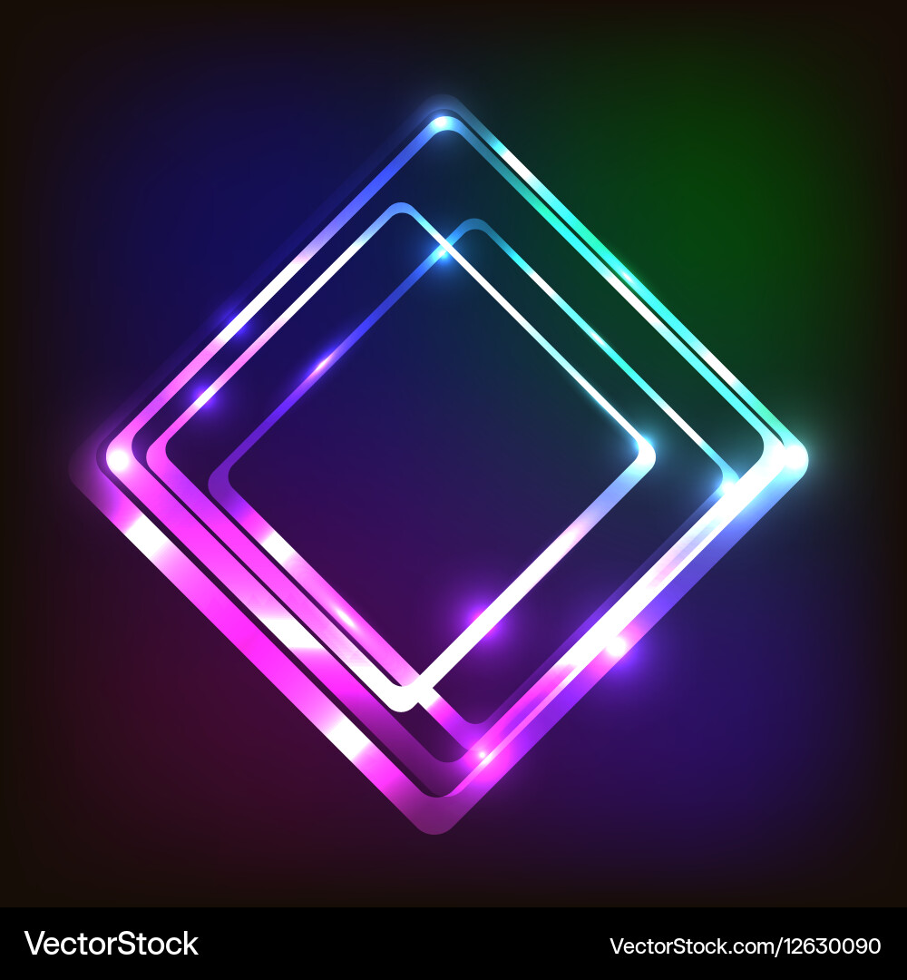 Abstract colorful background with rounded vector image