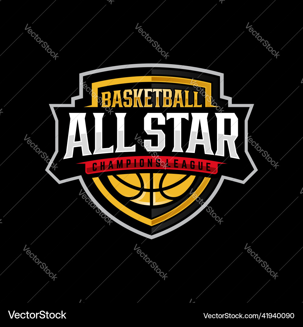 Basketball Club Logo vector image