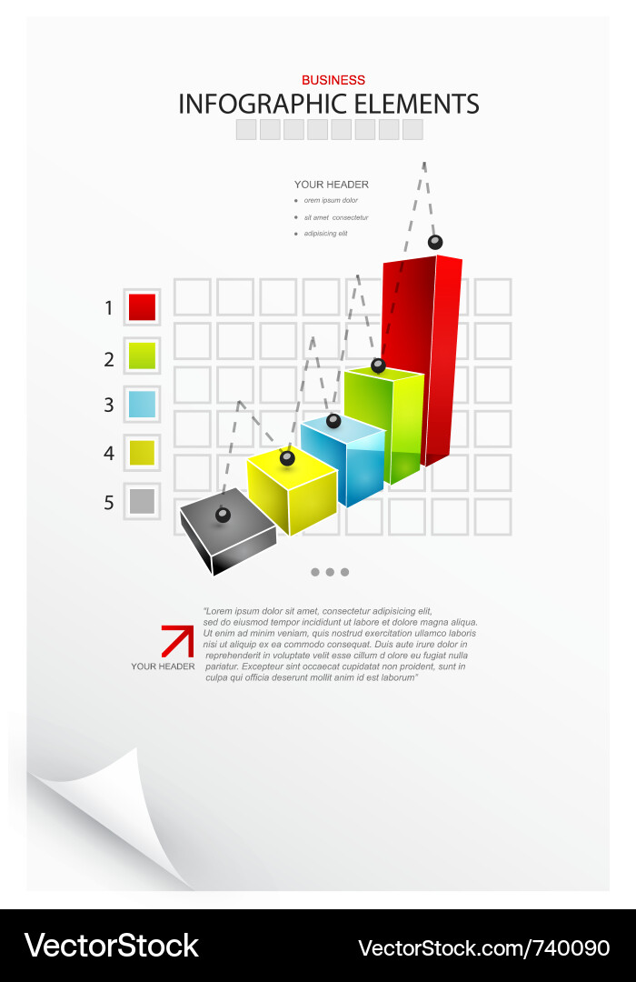 Data Charts & Graphs vector image