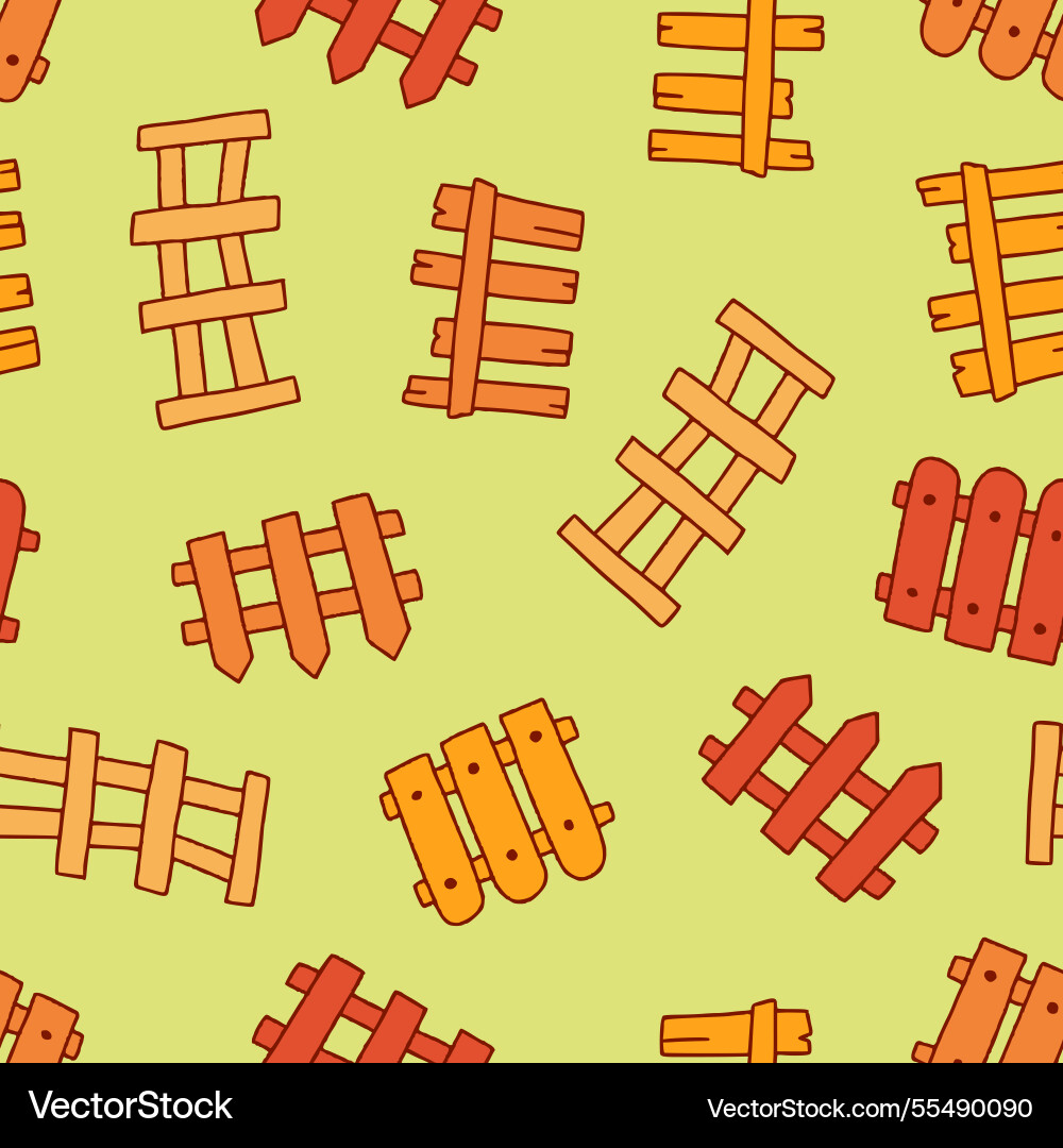 Fence seamless pattern background for surface Fence seamless pattern background for surface Vector Image