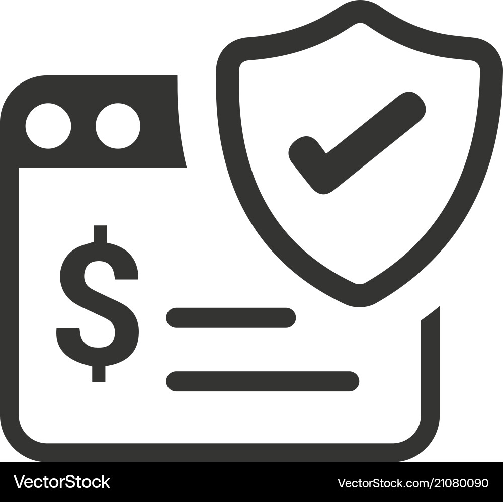 Online secure banking icon Royalty Free Vector Image