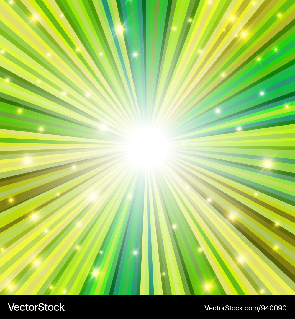 Potrate Rays Background St. Patrick's Day Rays Background Royalty Free Vector Image
